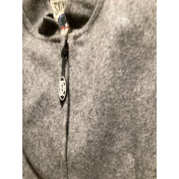 NWT Schaefer American Made 100% Wool Riding Vest Grey Medium  Western/Ranch Wear - Picture 7 of 10